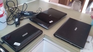 Vincent Kershaw's computer equipment, seized and finally returned by the FBI.